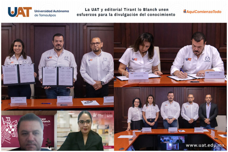 La UAT y Editorial Tirant Lo Blanch unen esfuerzos para la divulgación del conocimiento