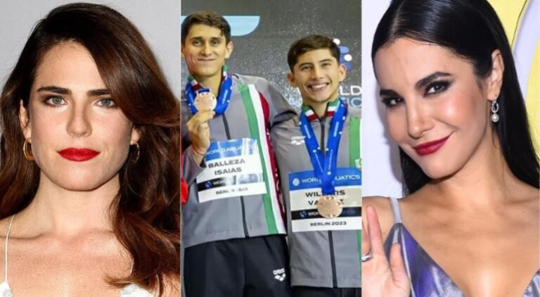 Karla Souza y Martha Higareda pagaron gastos de clavadistas mexicanos para el Mundial de Clavados