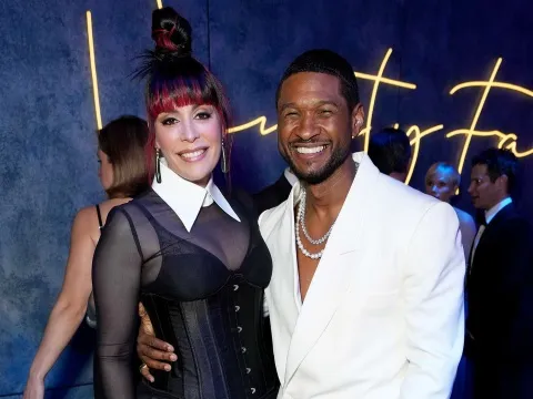 Usher se casó en Las Vegas tras su triunfal presentación en el Super Bowl