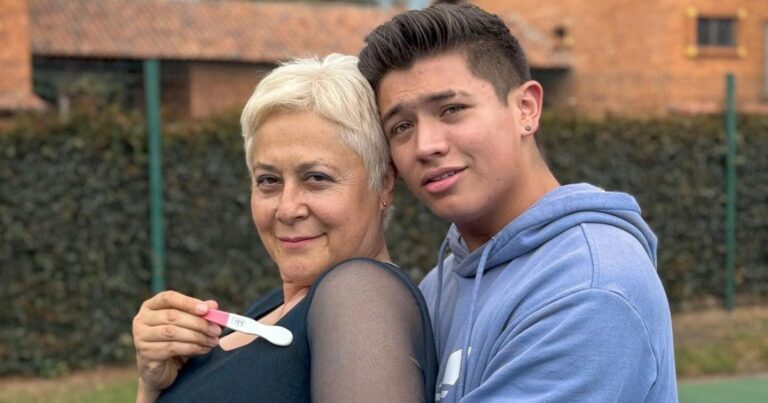 Alina Lozano de 55 años anuncia embarazo junto a su pareja de 24 años