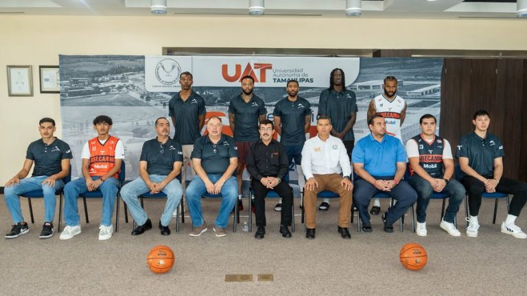 Presenta rector al nuevo Correbasket UAT: La nueva apuesta del baloncesto universitario