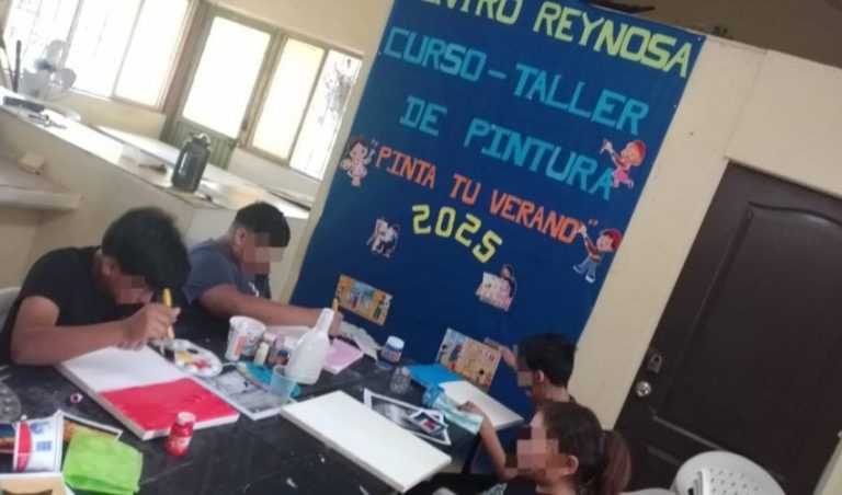 Fomenta SSPT cultura de paz a niñas y niños a través del taller “Pinta tu verano”