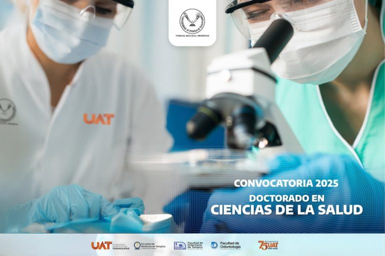 Invita la UAT a estudiar el Doctorado en Ciencias de la Salud