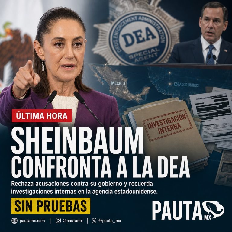 Sheinbaum recuerda caso de exjefe de la DEA tras acusaciones contra México