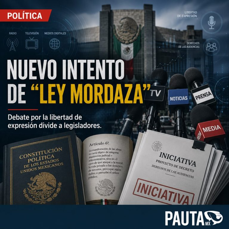 Nuevo intento de “ley mordaza” genera debate por la libertad de expresión en México