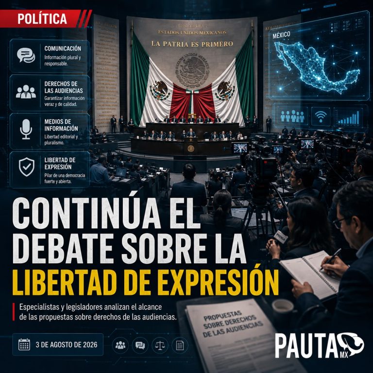 Continúa el debate sobre libertad de expresión y derechos de las audiencias en México