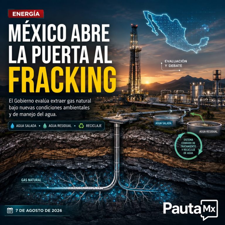 Sheinbaum abre la puerta al fracking en México bajo nuevas condiciones ambientales