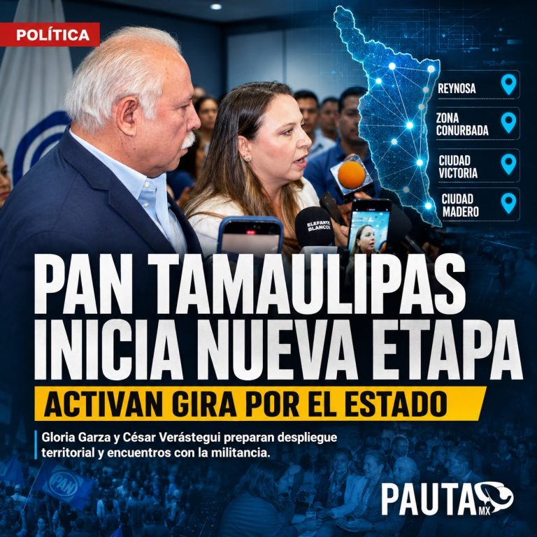 PAN Tamaulipas inicia nueva dirigencia con activación territorial y gira por el sur del estado
