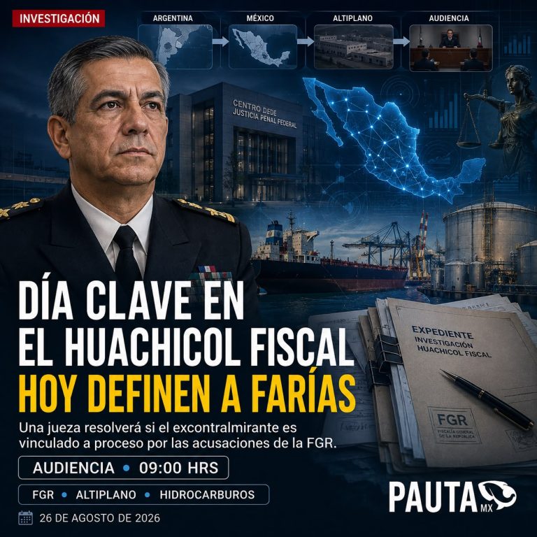 Fernando Farías Laguna: hoy definen si es vinculado a proceso por presunto huachicol fiscal
