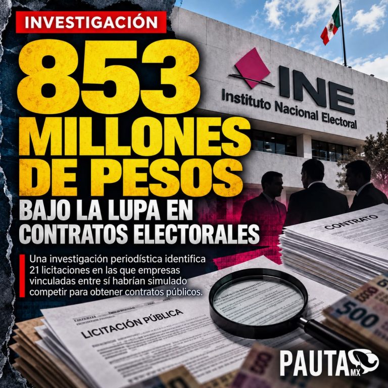 investigan contratos electorales por 853 millones de pesos