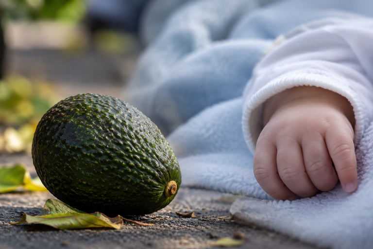 Muere bebé de 12 días tras caerle un aguacate en la cabeza; investigan posible homicidio culposo en Argentina